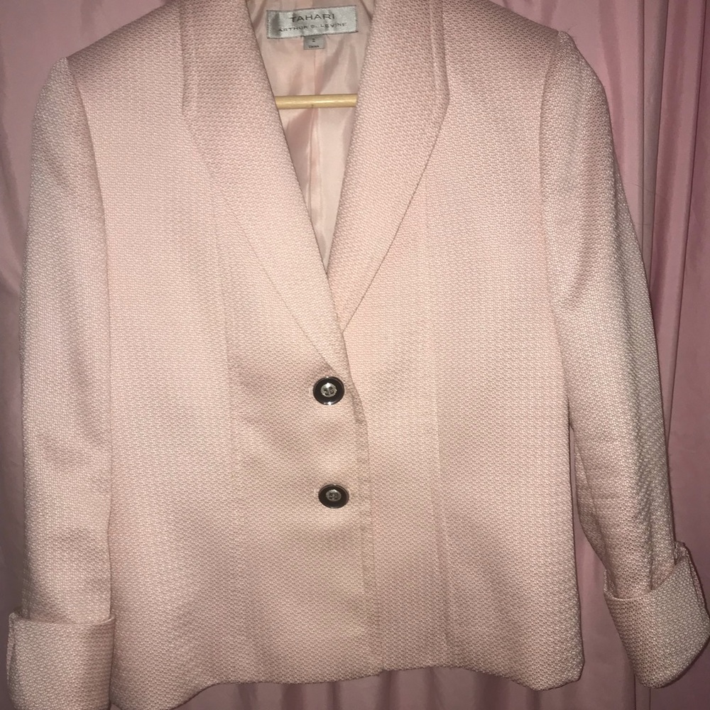 Light Pink Tahari Blazer!
